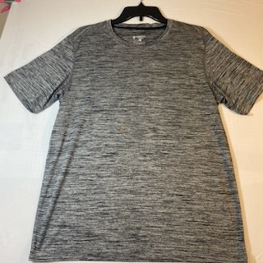 Liberty Pro Men’s Short Sleeve Shirt Medium Black Gray Athletic Casual